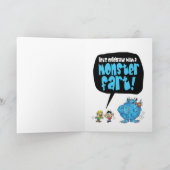 Gelukkige 10e verjaardag kaart (Binnen)