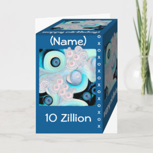 Gelukkige 10e verjaardag - Ziljoenen Knuffels & Ku Kaart