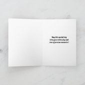 Gelukkige 13e Verjaardag Zwart & Goud Regenboog Vu Kaart (Binnen)