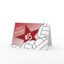 Gelukkige 15e verjaardag, volleybalster!