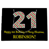 Gelukkige 21ste Verjaardag & Vrolijk Kerstmis, Dou Groot Cadeauzakje (Voorkant)