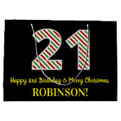 Gelukkige 21ste Verjaardag & Vrolijk Kerstmis, Dou Groot Cadeauzakje (Achterkant)