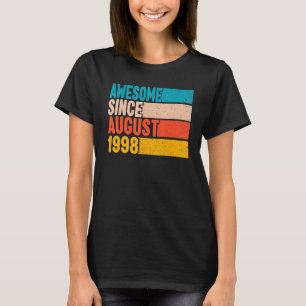 Gelukkige 24e Verjaardag 24 Jaar Oud Geweldige Sin T-shirt