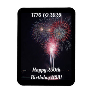 Gelukkige 250e verjaardag USA-magneet Magneet
