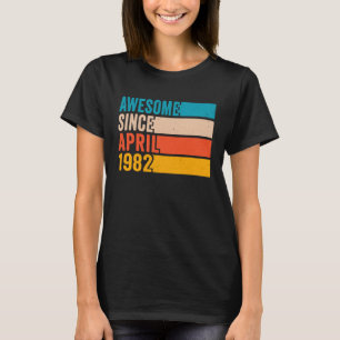 Gelukkige 40e verjaardag 40 jaar oud Geweldige sin T-shirt