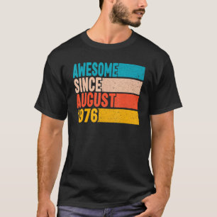Gelukkige 46e Verjaardag 46 jaar oud Geweldige sin T-shirt