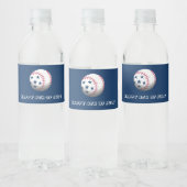 Gelukkige 4 juli honkbal waterfles etiket (Flessen)