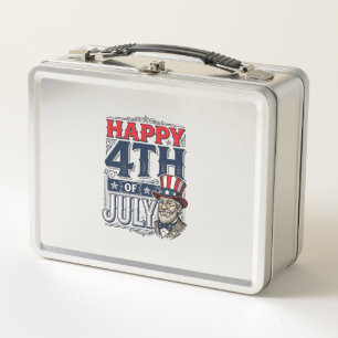Gelukkige 4 juli Vintage Patriottisch Shirt Ontwer