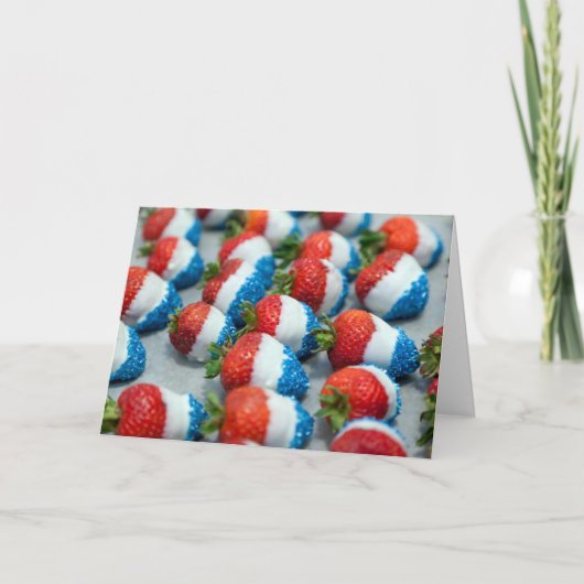 Gelukkige 4 van Juli Kaart (Voorkant)