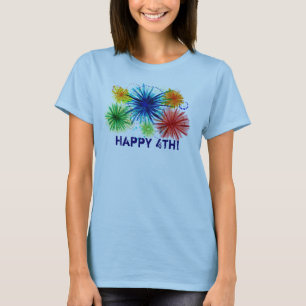 Gelukkige 4e dames shirt