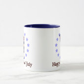 Gelukkige 4th van Juli  Kunst Mok (Midden)