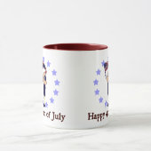 Gelukkige 4th van Juli  Kunst Mok (Midden)