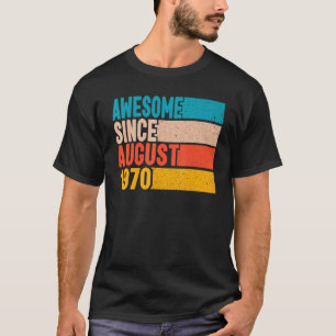 Gelukkige 52e Verjaardag 52 jaar oud Geweldige sin T-shirt