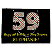 Gelukkige 59ste Verjaardag & Vrolijk Kerstmis, Dou Groot Cadeauzakje (Achterkant)