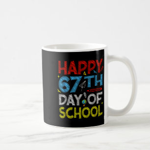 Gelukkige 67e schooldag - Grappige studenten lerar Koffiemok
