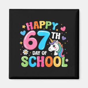 Gelukkige 67e schooldag leraren studenten 67 meme magneet