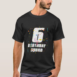 Gelukkige 6e Verjaardagsselectie Gelukkige 6 Jaar T-shirt