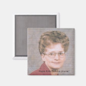 Gelukkige 80e verjaardag oma! magneet (Voorkant / Achterkant)