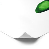 Gelukkige Aardbeien Familie Fruit Piramide Poster (Hoek)