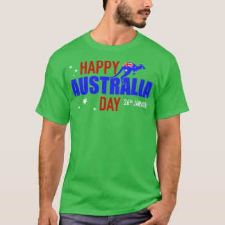 Gelukkige Australische dag 26 januari 1 T-shirt