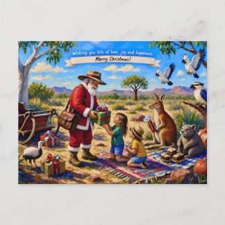 ~ GELUKKIGE AUSTRALISCHE KERSTGROET ~ FEESTDAGENKAART