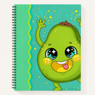 Gelukkige Avocado Notitieboek