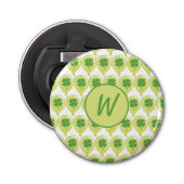 Gelukkige ballonnen button flesopener (Voorkant)