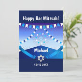 Gelukkige Bar Mitzvah 20XX Kaart (Staand voorkant)