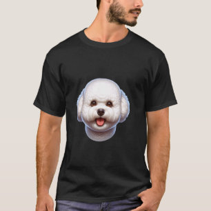 Gelukkige Bichon Frise-hondliefhebber Mopshondgezi T-shirt