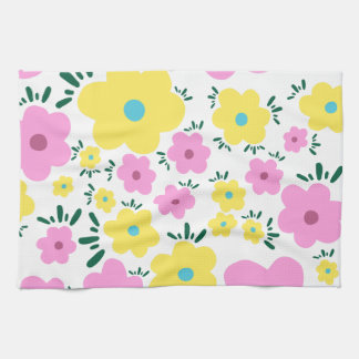 Gelukkige Bloemen Theedoek