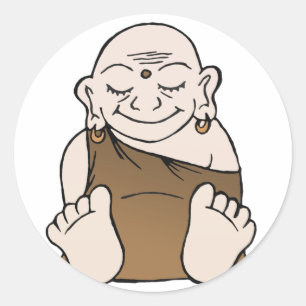 Gelukkige Boeddha Stickers