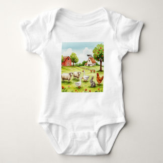 Gelukkige boerderij romper