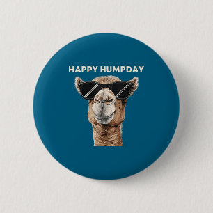 Gelukkige Bultdag Kameel Grappige Midweek Motivere Ronde Button 5,7 Cm