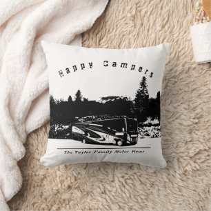Gelukkige Camper RV-reis Kussen