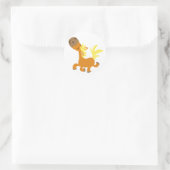Gelukkige Cartoon Pony Sticker (Tas)
