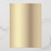 Gelukkige Chanoeka Foto Whimsical Sterren Echt Gou Folie Feestdagenkaart (Achterkant)