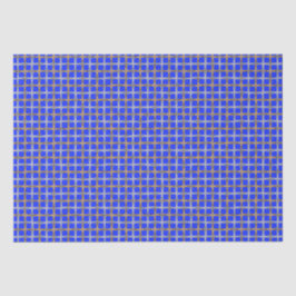 Gelukkige Chanoeka Goud en Zilveren Gevangen Tissuepapier