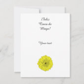 Gelukkige Cinco de Mayo! (Achterkant)