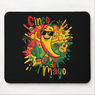 Gelukkige cinco de mayo feestdag Mexicaans feest 5 Muismat