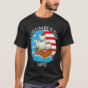 Gelukkige Columbus dag T-shirt