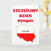 GELUKKIGE DAG DYNGUS KAART (Gele Bloem)