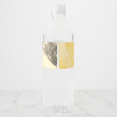 gelukkige dag van de grootouders waterfles etiket (Achterkant)