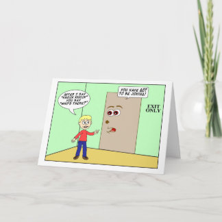 Gelukkige de slag-Slag van de Verjaardag Humor Kaart