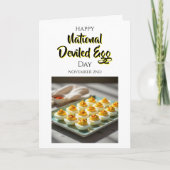 Gelukkige Deviled Egg Dag | 2 november Kaart (Voorkant)