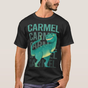 Gelukkige dinosaurus Carmel T-shirt
