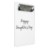 Gelukkige dochters dag si.ple minimaal voeg naam t mini klembord (Schuin)