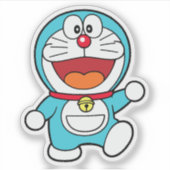Gelukkige Doraemon Sticker (Voorkant)