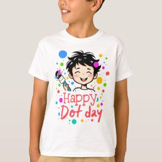 Gelukkige Dot Day - Terug naar school leraar T-shirt