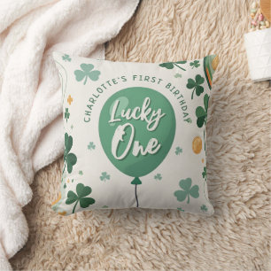 Gelukkige Eén 1e Verjaardag St. Patrick's Day Klav Kussen