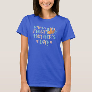 Gelukkige eerste Moederdag voor schoondochter Boho T-shirt
